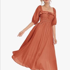 Brand new boho peasant dress.